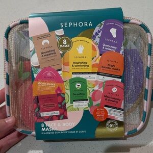 Sephora 8-Piece Face & Body Mask Set - Multicolor